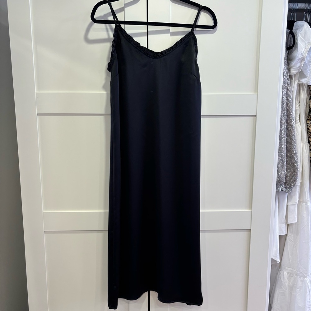 Maison Cinqcent - Slip Dress with Ruffle Detail